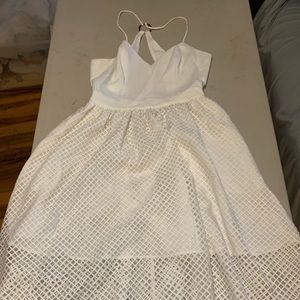 White spring dress